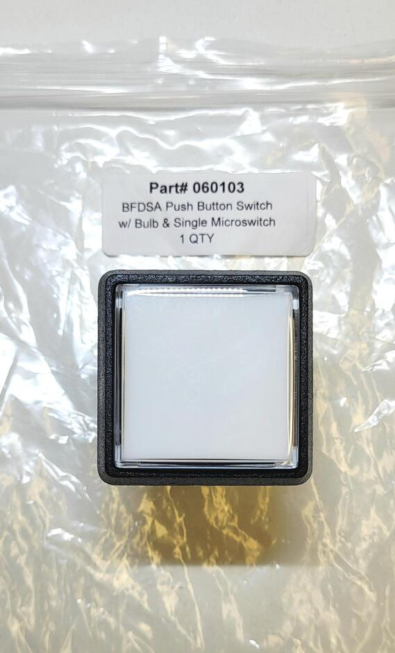 BFDSA Push Button Switch w/ Bulb & Single Microswitch