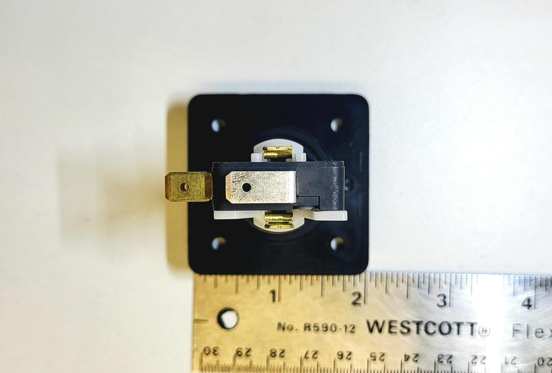 BFDSA Push Button Switch w/ Bulb & Single Microswitch