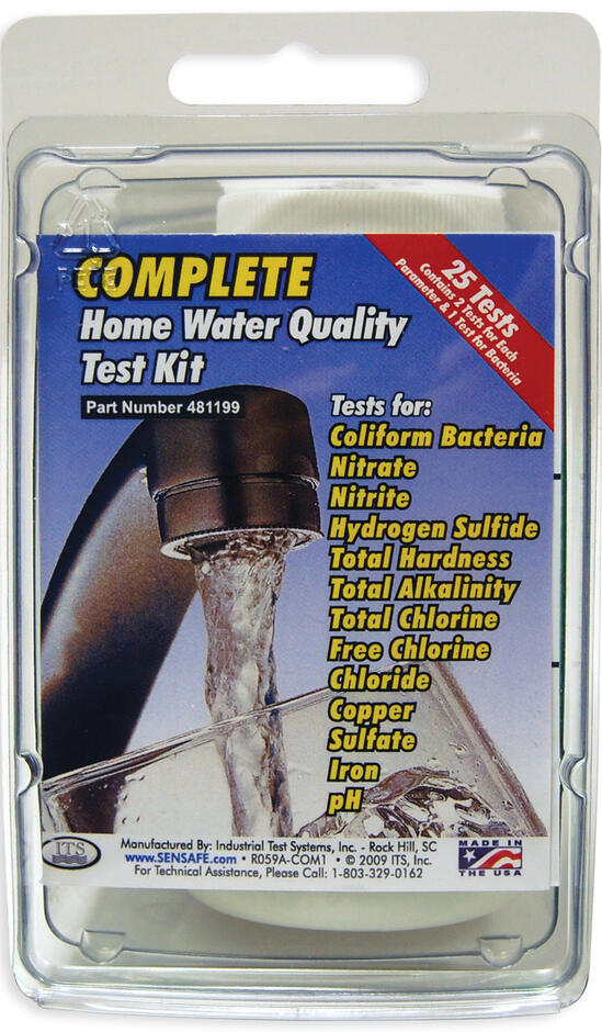 ITS COMPLETE Home Water Quality Test Kit - 2 tests each ...