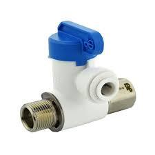 John Guest Angle Stop Adapter Valve Lead Free - 3/8 x 3/8 x 1/4