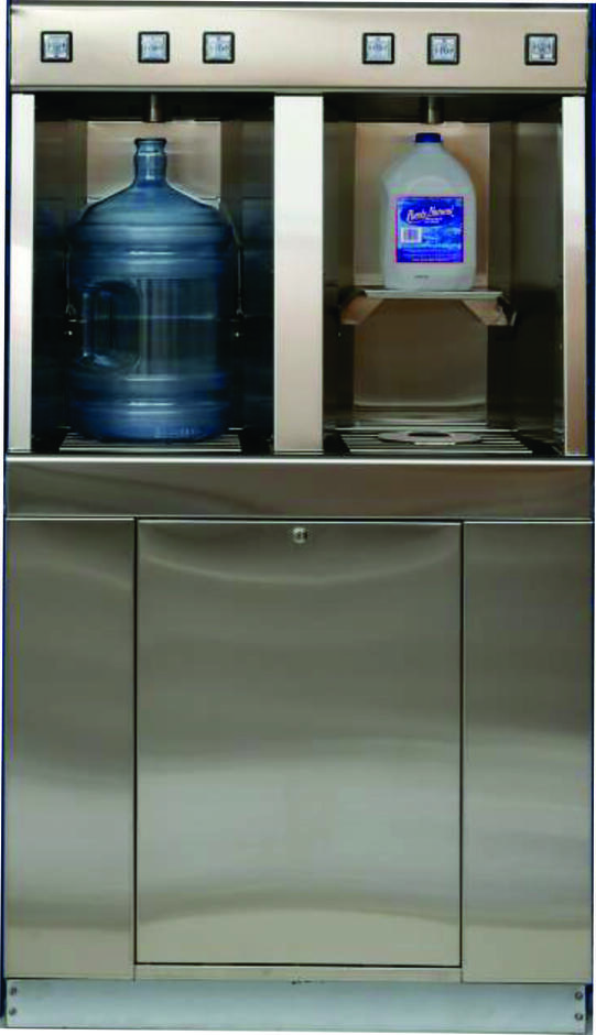 Self-Serve Water Dispense, Double Semi-Automatic, BFDSA-2